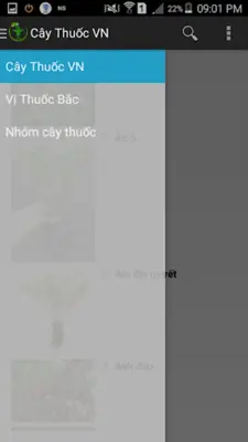 Cây thuốc Việt Nam android App screenshot 3